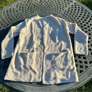 Old Navy oversized Heather Grey double front pocket cardigan